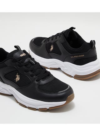 أحذية رياضية نسائية من U.S. Polo Assn. SORLEY GLB 6FX بنعل سميك - أسود - view 4